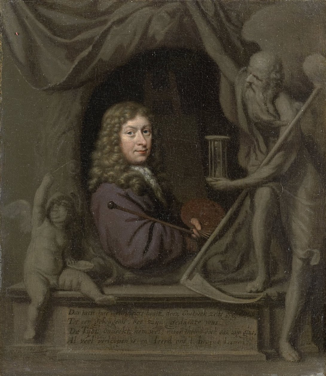 Selbstporträt von Michiel van Musscher