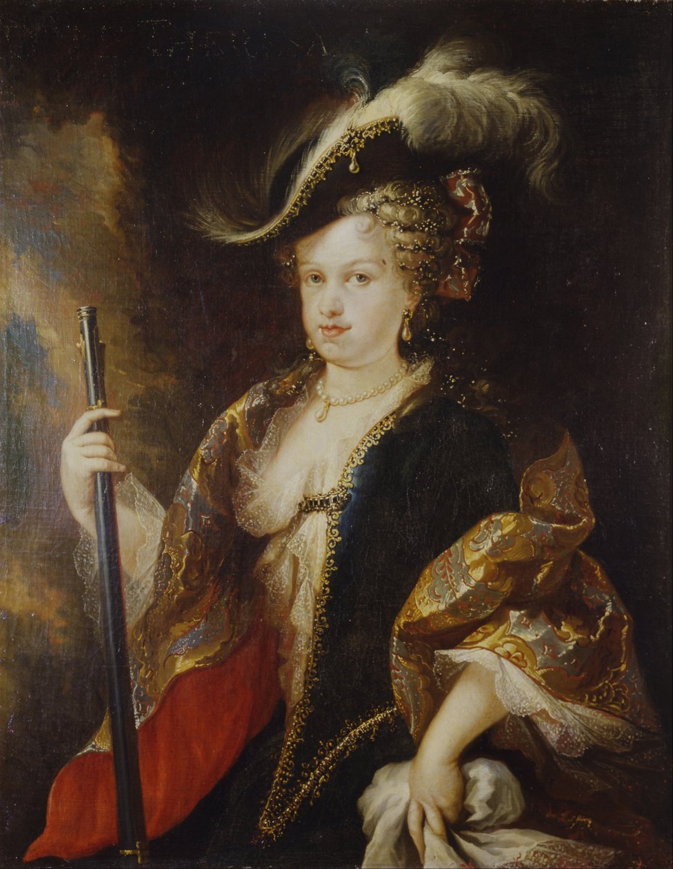 Maria Luisa Gabriela von Savoyen, Jägerin von Miguel Jacinto Meléndez