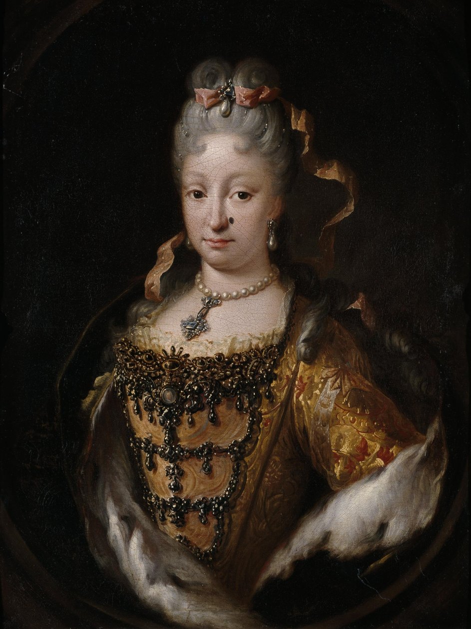 Isabella Farnese von Miguel Jacinto Meléndez
