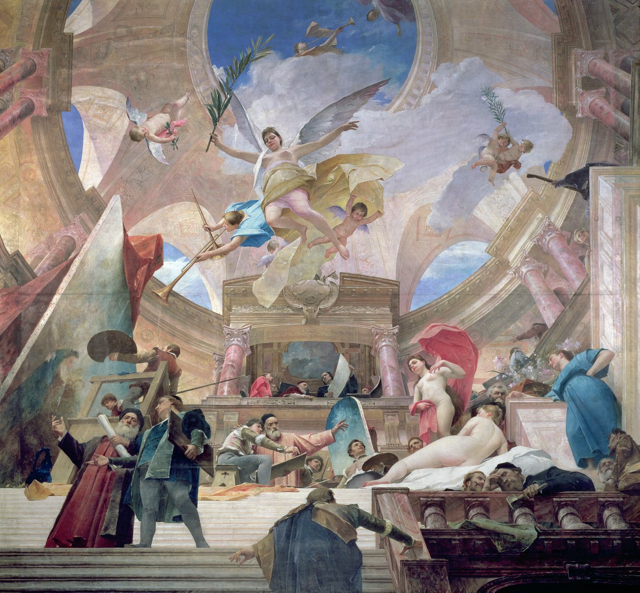 Apotheose der Renaissance von Mihály Munkácsy