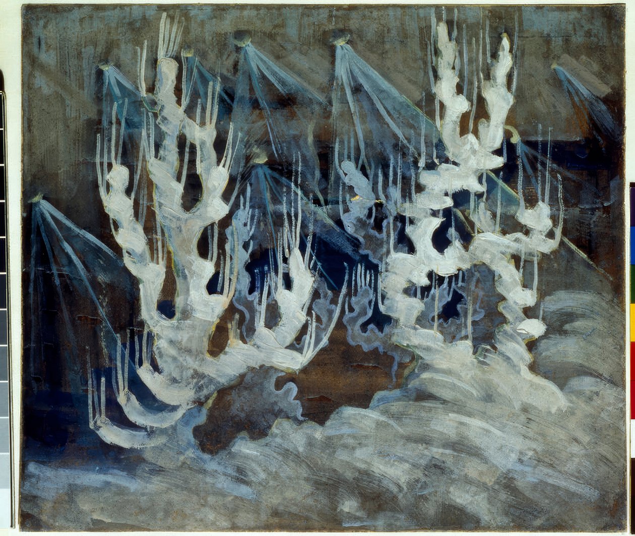 Winter (II) von Mikalojus Ciurlionis