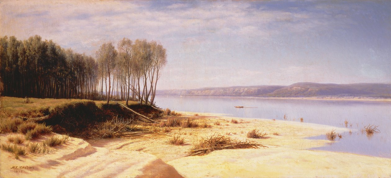 An der Wolga, 1880 von Mikhail Konstantinovich Klodt