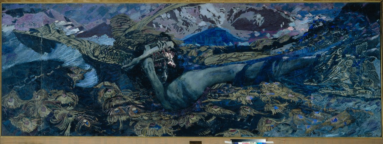 Dämon gestürzt, 1902 von Mikhail Aleksandrovich Vrubel
