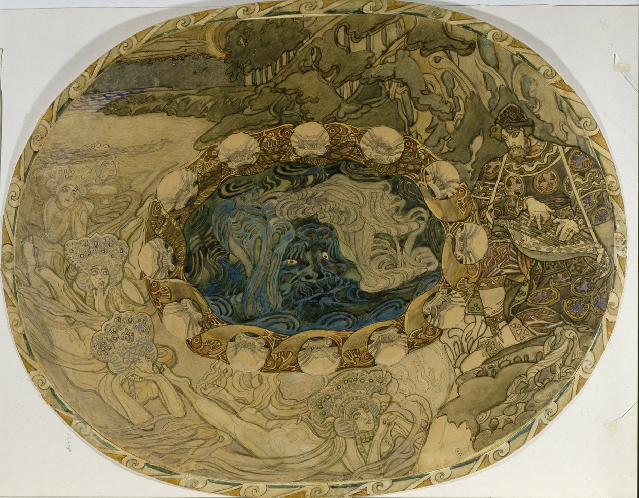 Sadko, 1899-1900 von Mikhail Aleksandrovich Vrubel