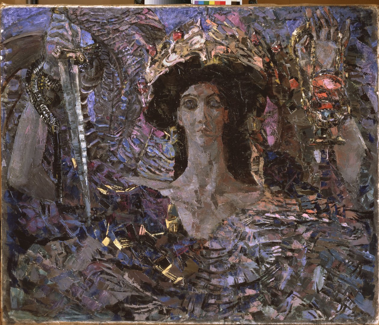 Sechsflügeliger Seraphim (Azrael), 1904 von Mikhail Aleksandrovich Vrubel
