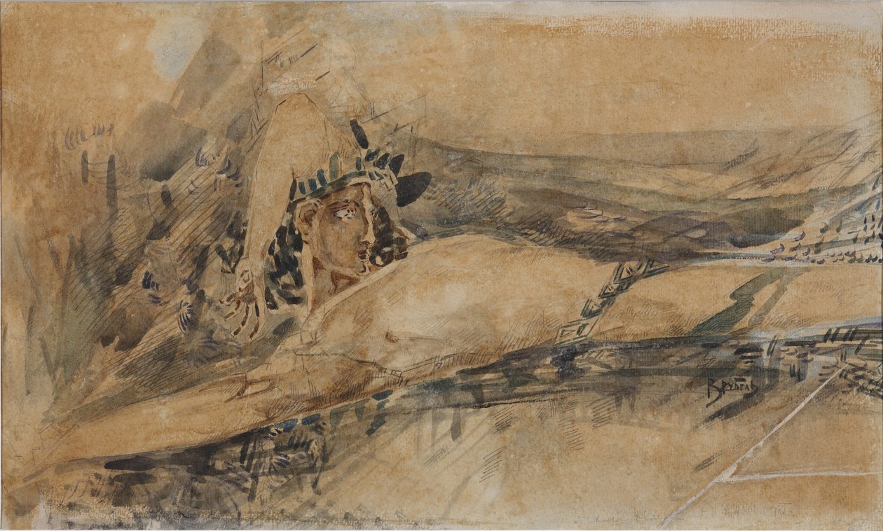Der Dämon niedergeschlagen, 1901 von Mikhail Aleksandrovich Vrubel