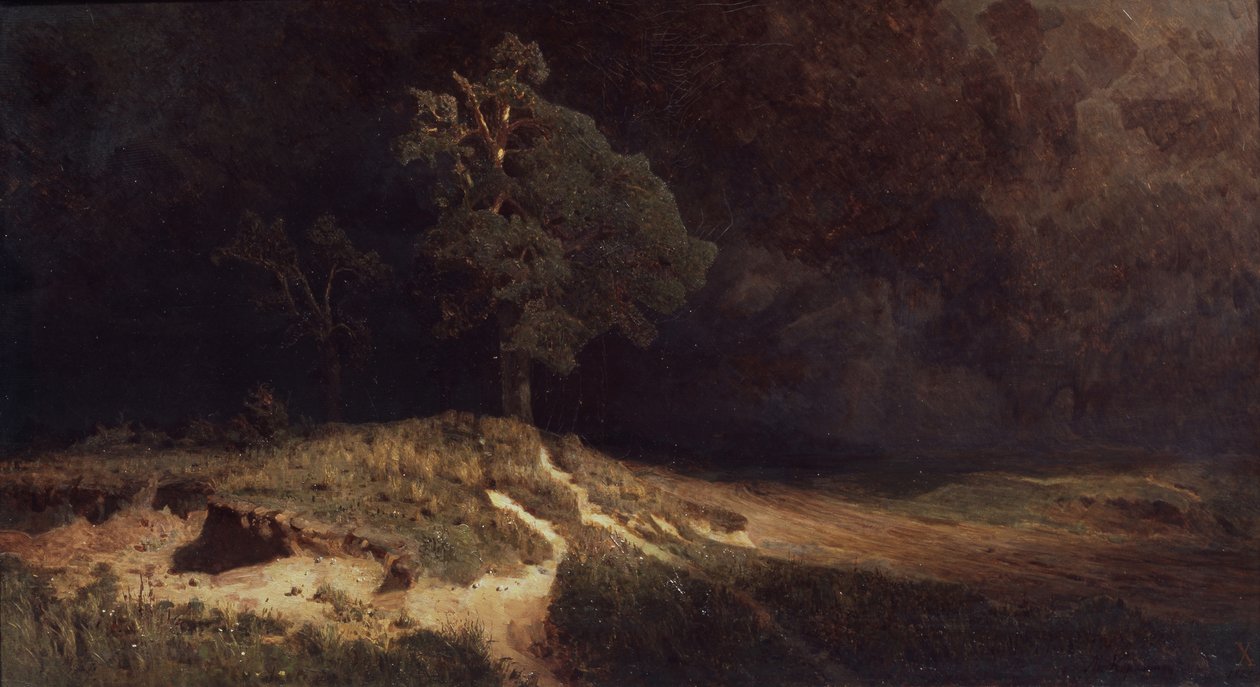Vor einem Sturm von Mikhail Alexandrovich Karyakin