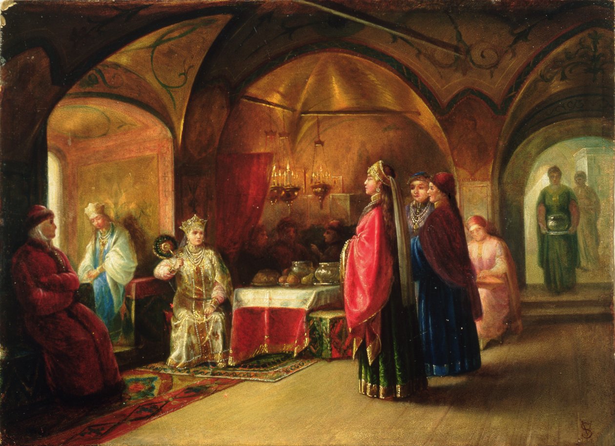 Haus der Zarewna von Mikhail Petrovich Klodt