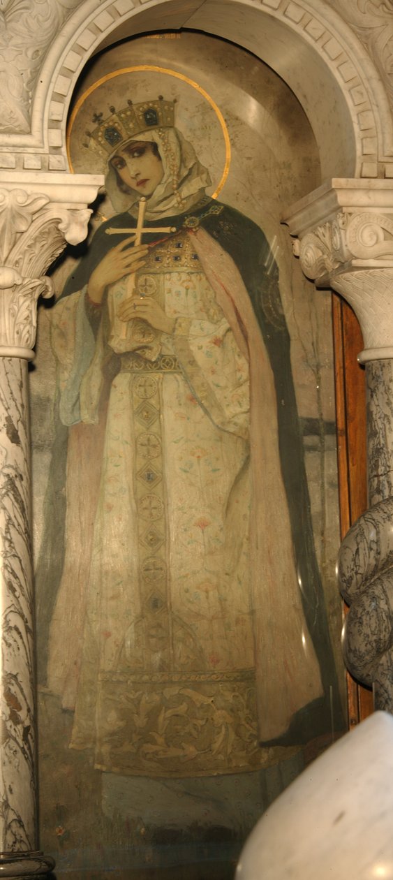 Heilige Olga, Prinzessin von Kiew von Mikhail Vasilievich Nesterov