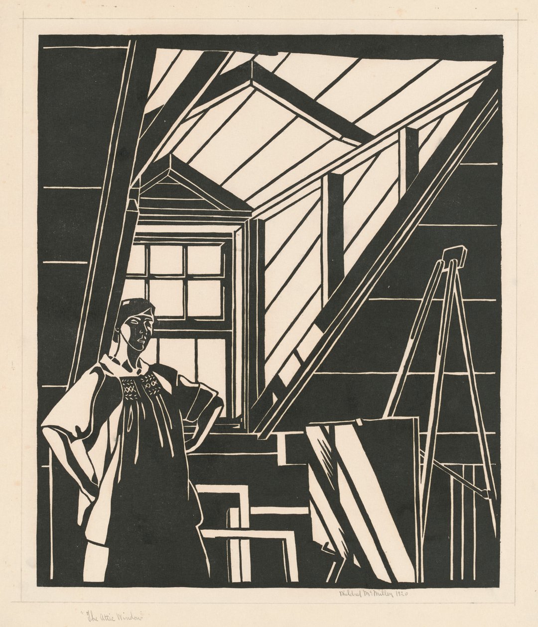 Das Dachfenster von Mildred McMillen