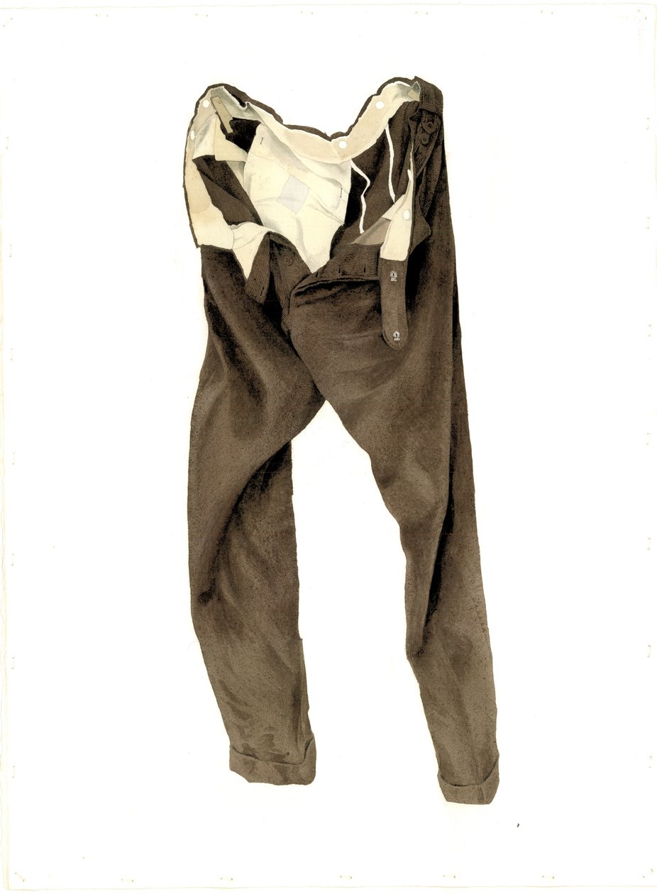 Braune Cordhose (Michael) 2003 von Miles Contemporary Artist Thistlethwaite