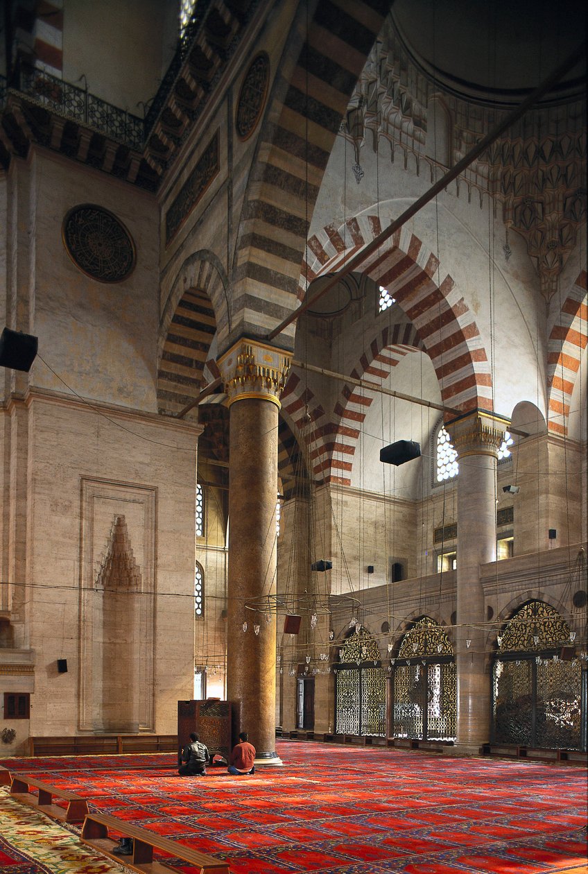 Innenraum der Suleymaniye-Moschee von Mimar Sinan