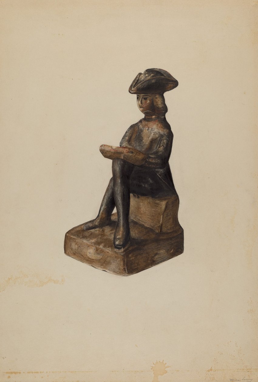 Figur, um 1938 von Mina Lowry