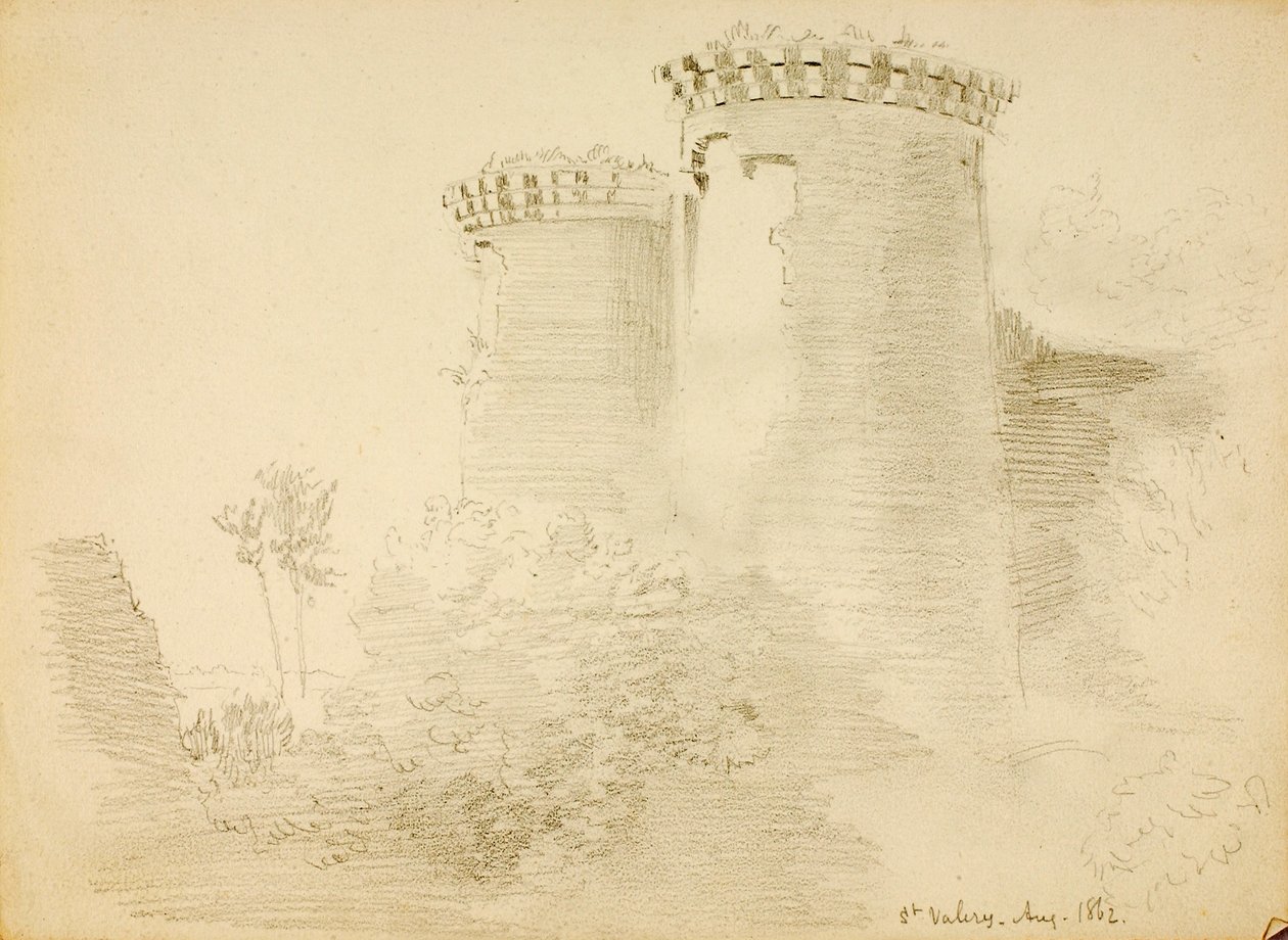 Schloss, St. Valery von Miner Kilbourne Kellogg