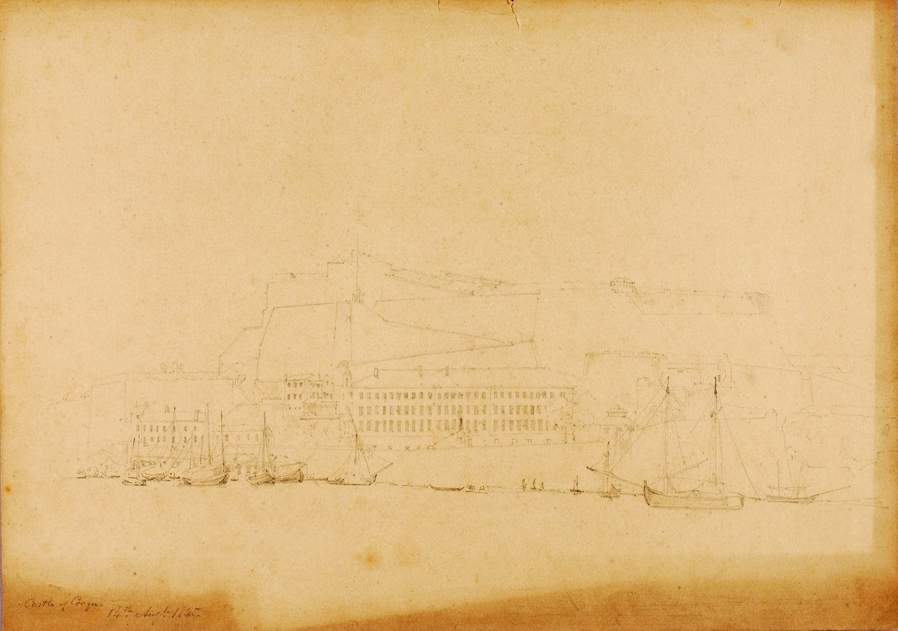Schloss von Korfu von Miner Kilbourne Kellogg