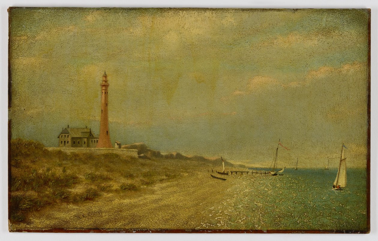 Leuchtturm von Fire Island von Miner Kilbourne Kellogg