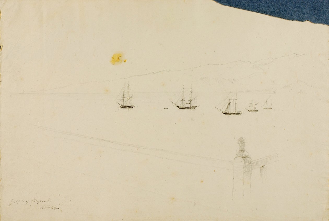 Hafen von Beirut von Miner Kilbourne Kellogg