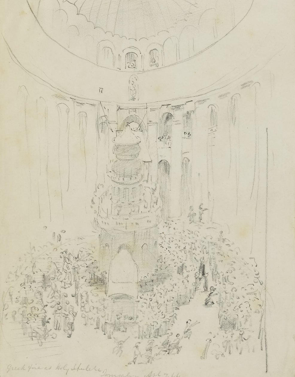 Heiliges Grab, Jerusalem von Miner Kilbourne Kellogg