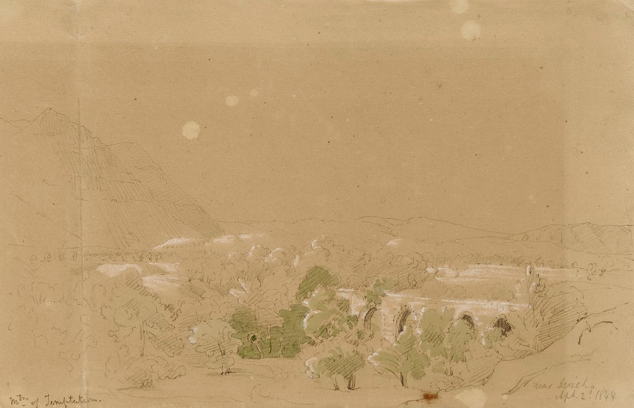 Berg der Versuchung von Miner Kilbourne Kellogg