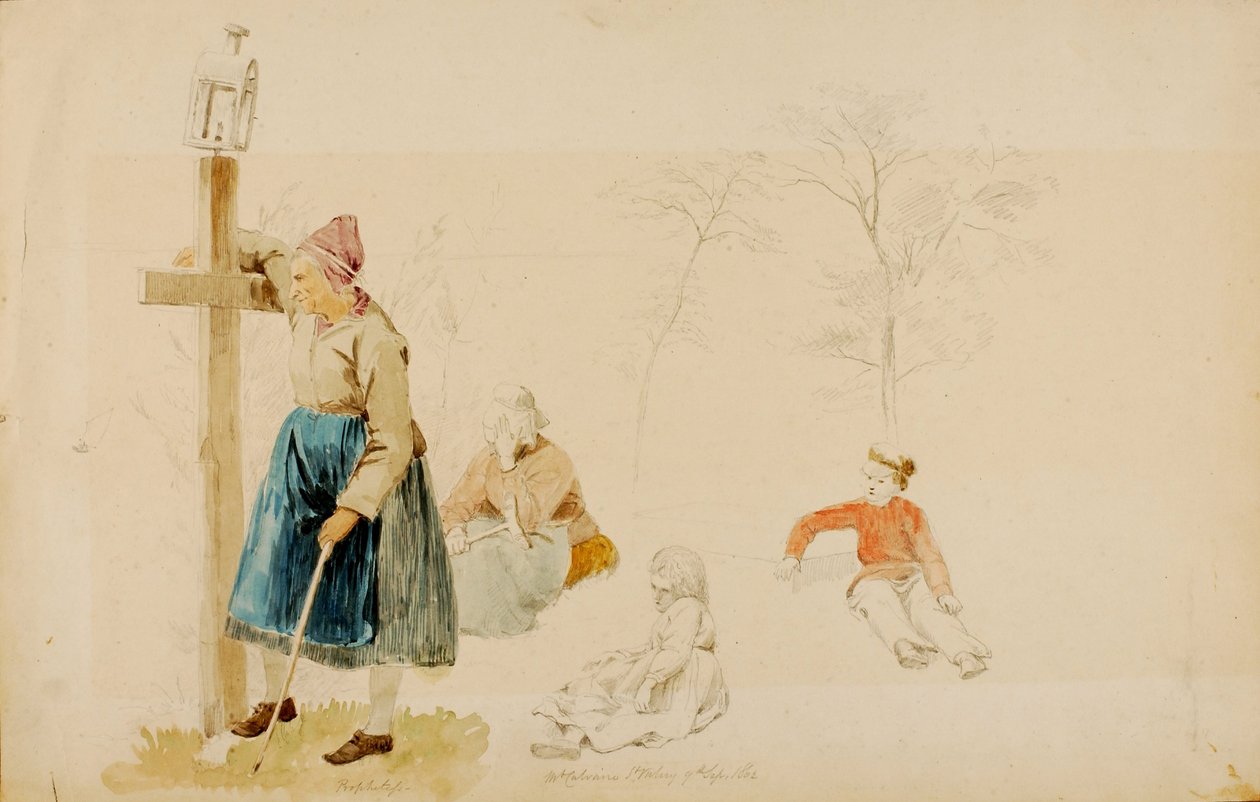 Bauernfiguren von Miner Kilbourne Kellogg
