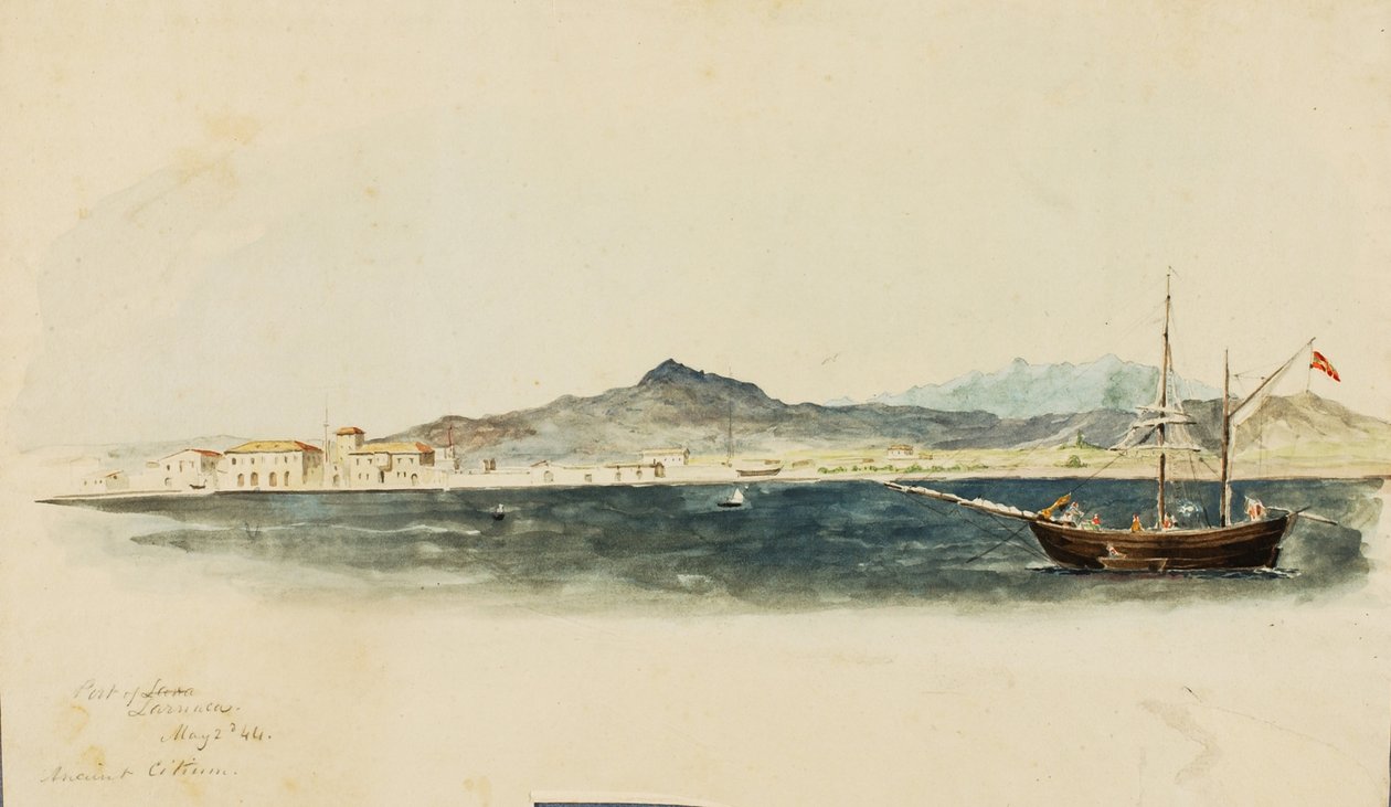 Hafen von Larnaca von Miner Kilbourne Kellogg