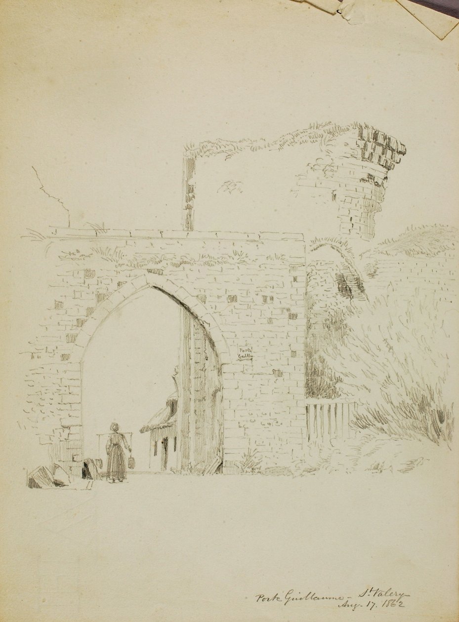 Porte Guillaume, St. Valery von Miner Kilbourne Kellogg