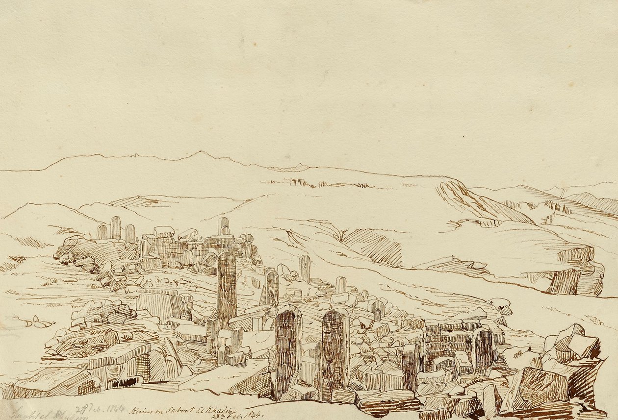 Ruine El Khadin von Miner Kilbourne Kellogg