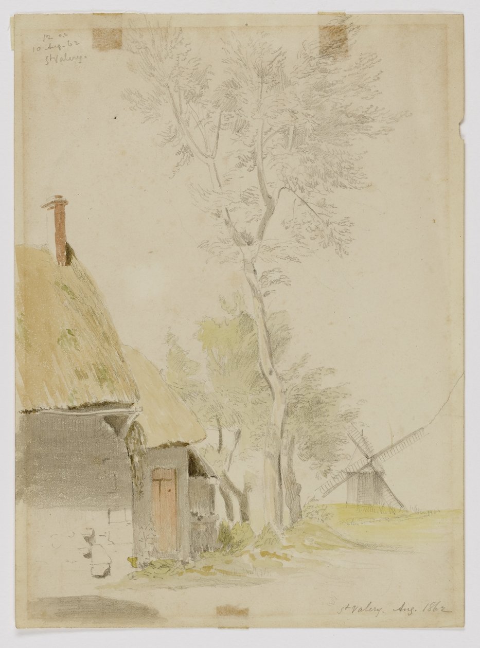 Windmühle, St. Valery von Miner Kilbourne Kellogg