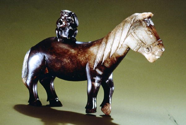 Pferd und Affe von Ming Dynasty Chinese School