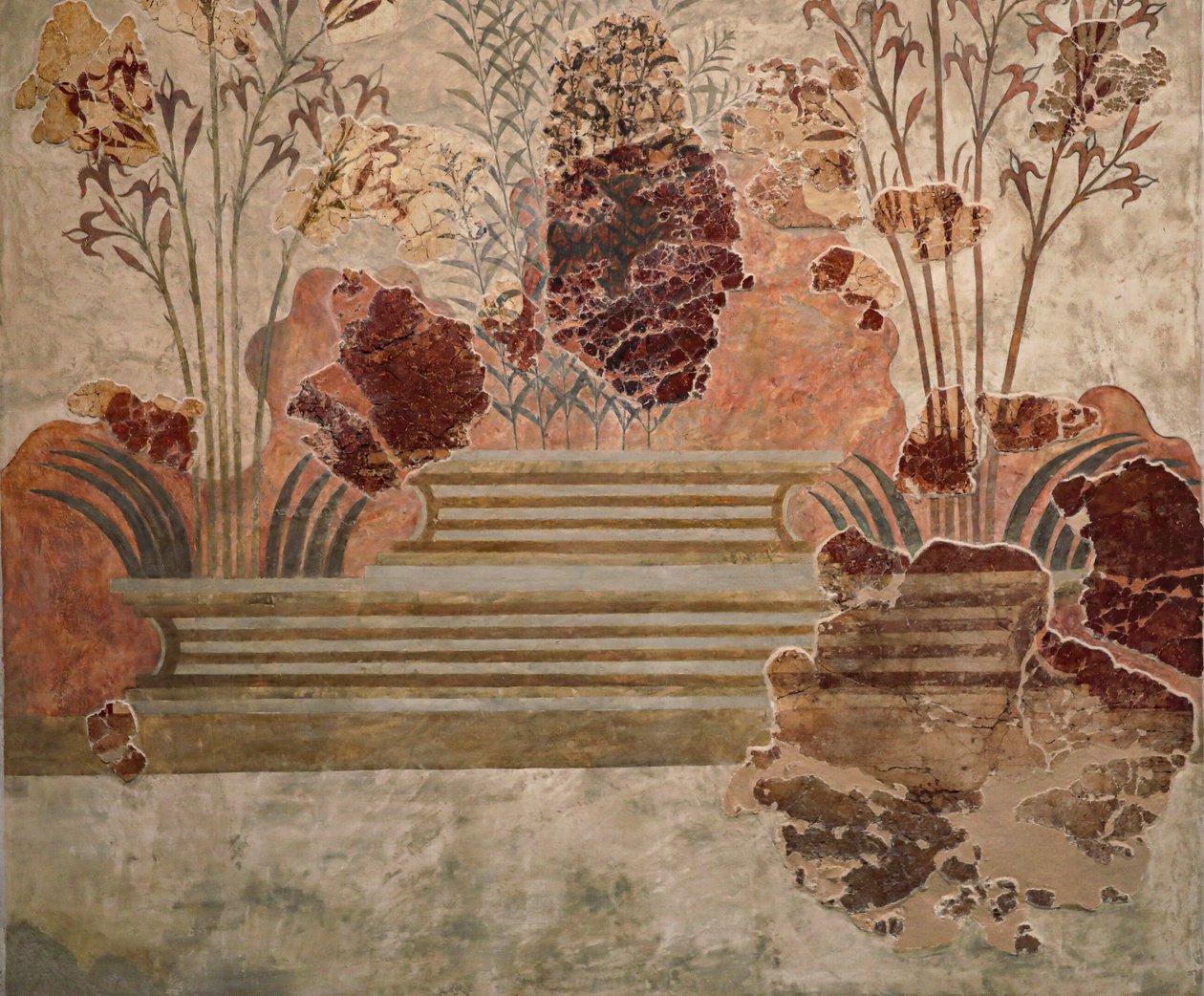 Tafel der "Lilienfresken" von Minoan