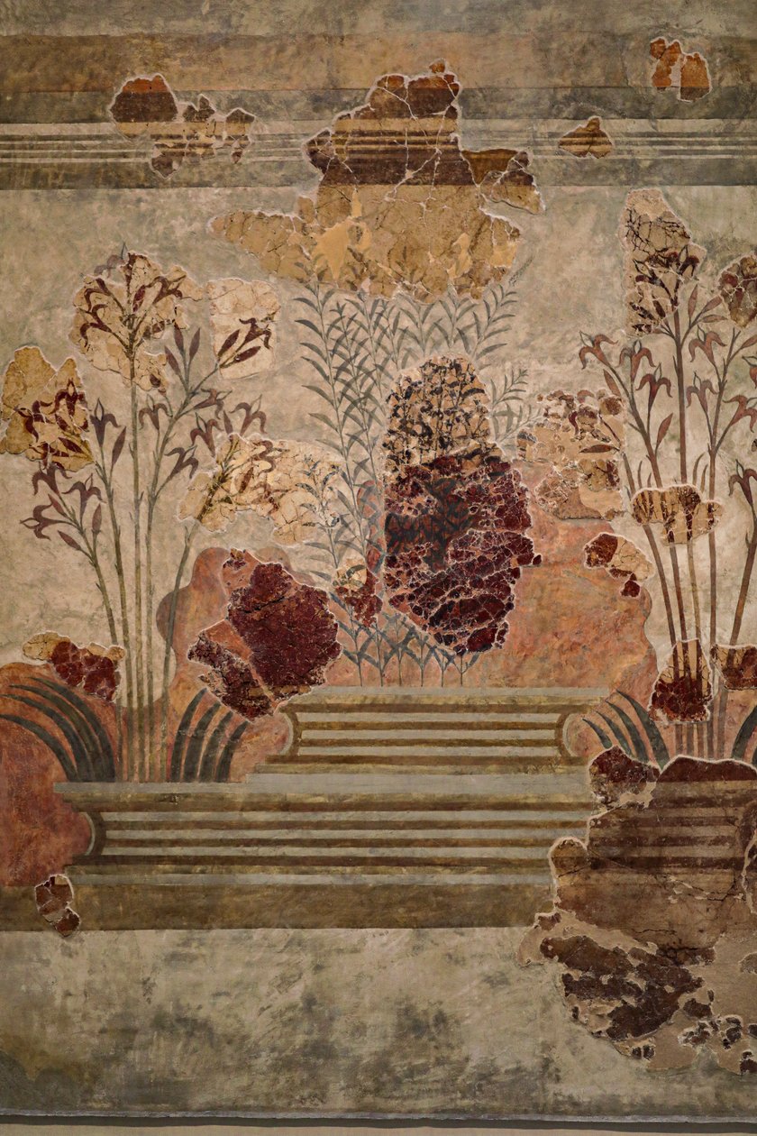 Tafel der "Lilienfresken" von Minoan
