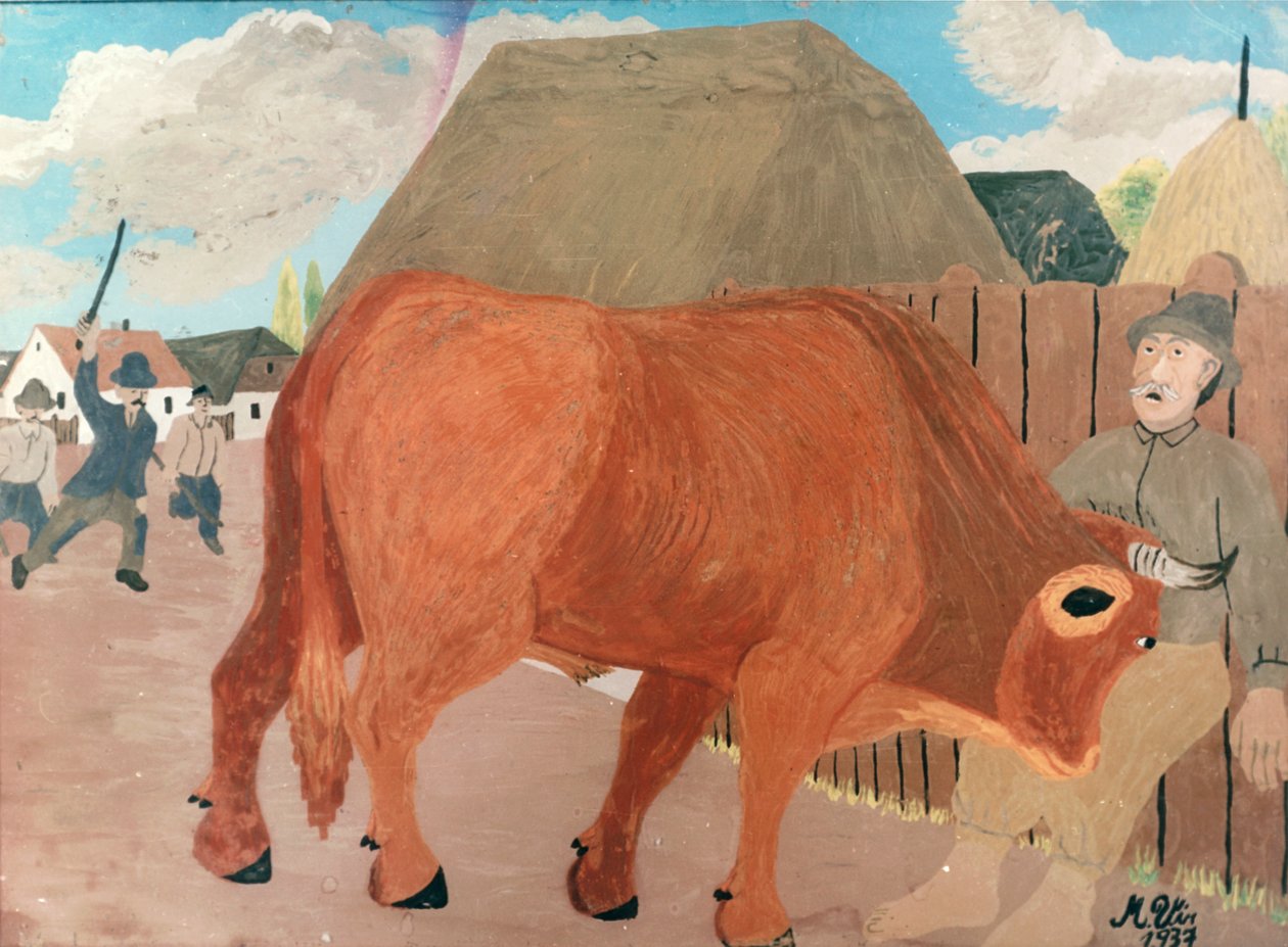 Roter Stier von Mirko Virius