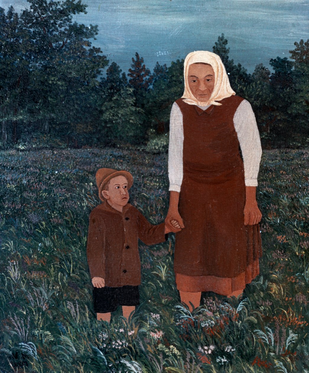 Frau aus Podravina von Mirko Virius