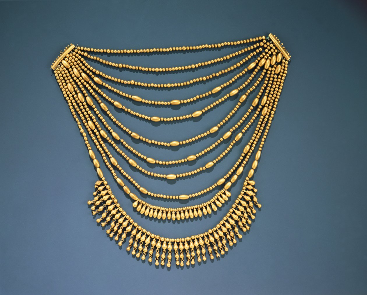 Halskette mit Glocken (Gold) von Mixtec