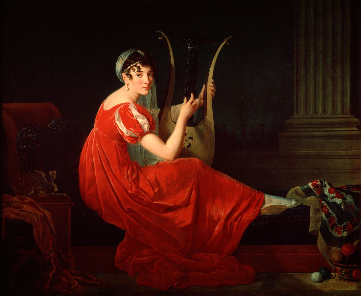 Porträt von Josephine Budayevskaya von Mlle Riviere