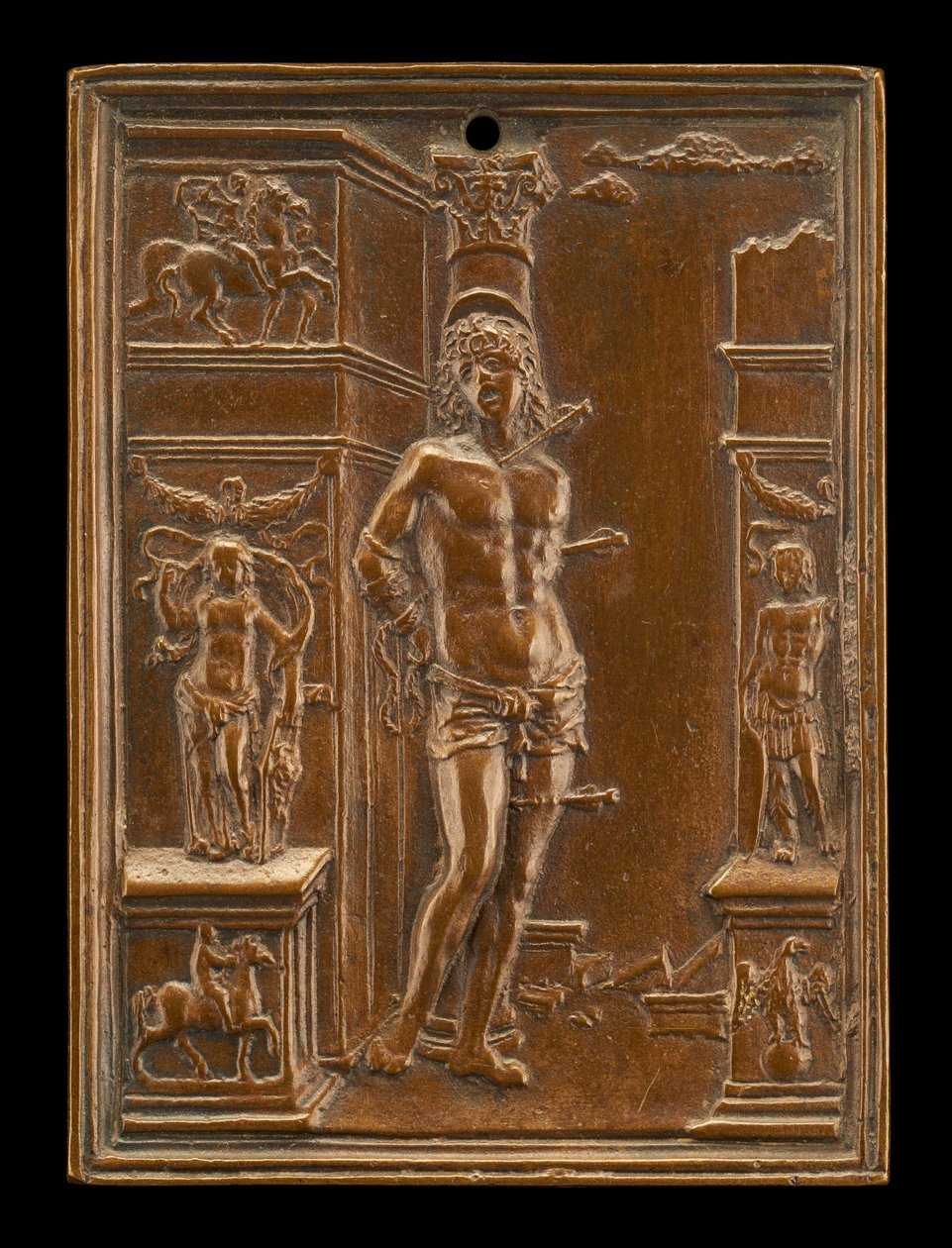 Heiliger Sebastian, spätes 15. - frühes 16. Jahrhundert von Moderno
