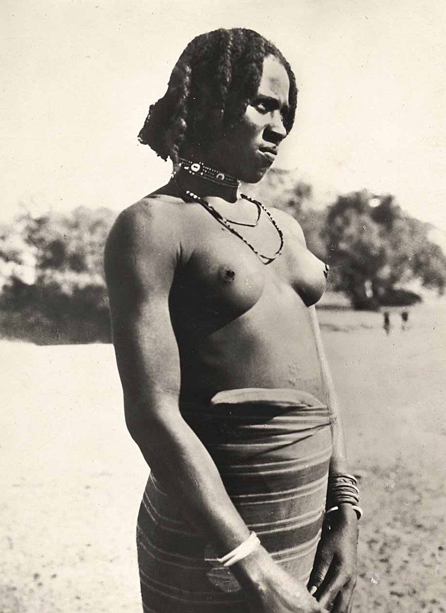 Cunama-Mädchen, 09.05.1936 von Modestino Baldinetti