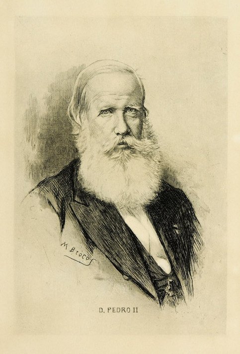 Pedro II. von Brasilien von Modesto Brocos
