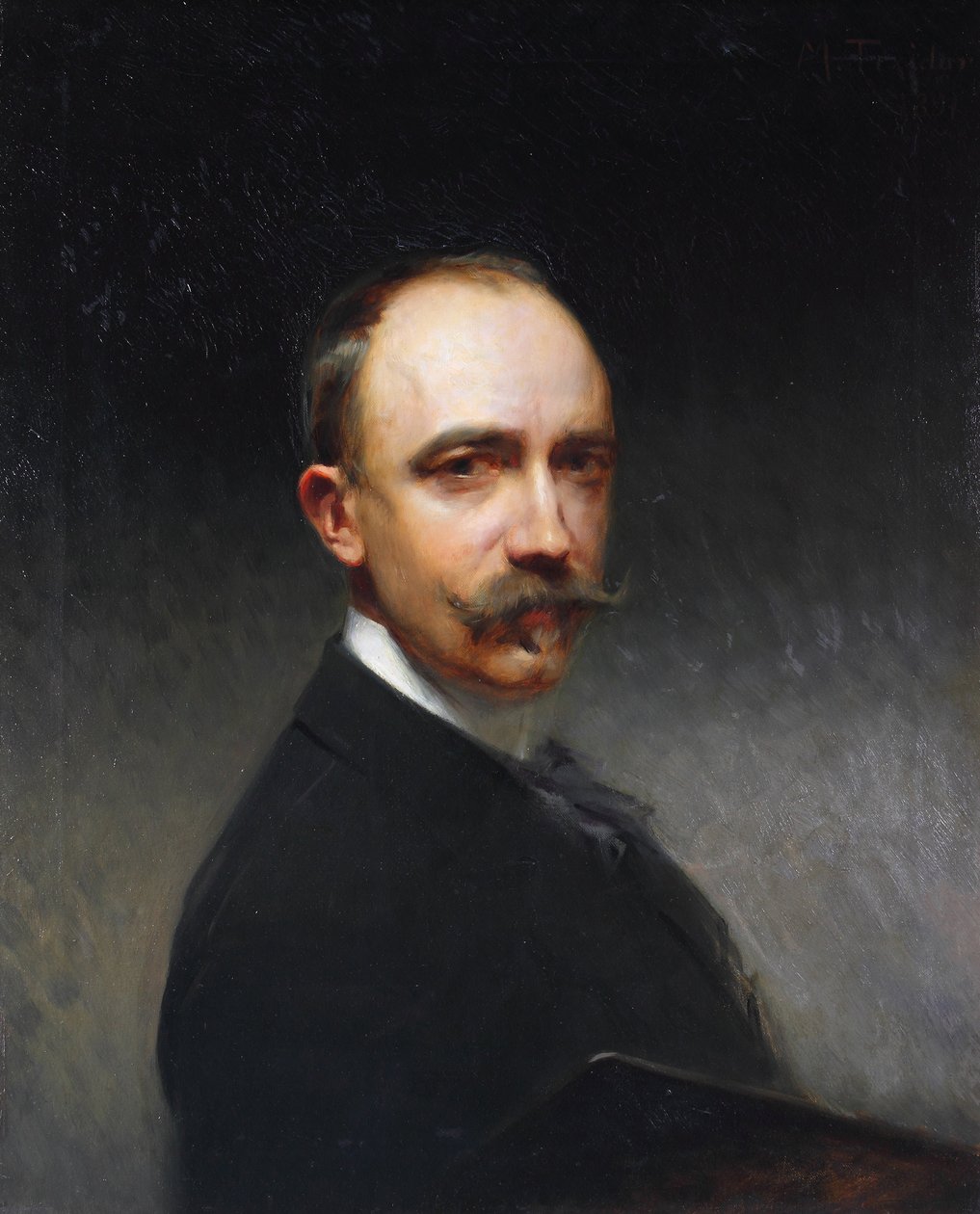 Selbstporträt von Modesto Teixidor y Torres