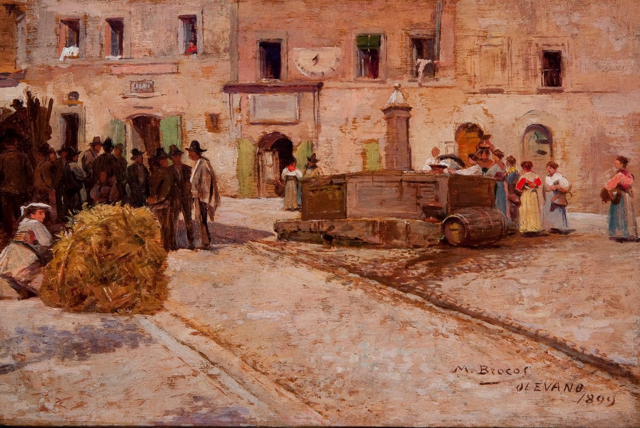 Olevano Romano, Italien von Modesto Brocos Gómez