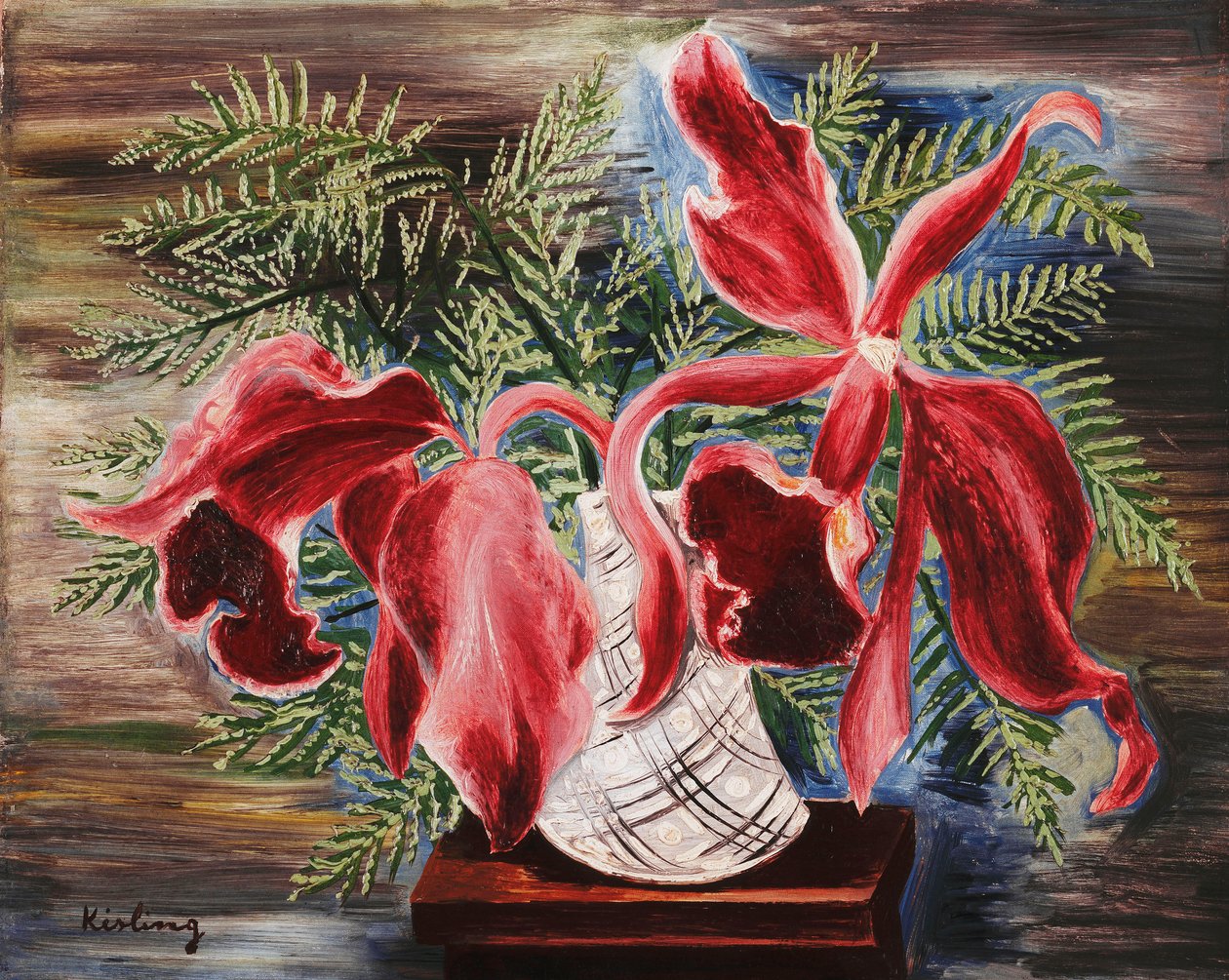 Orchideen von Moise Kisling