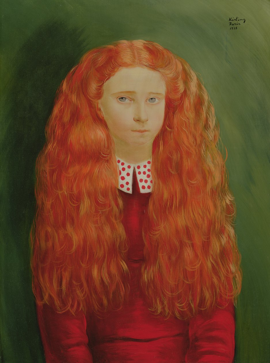Porträt von Rosine Fels von Moise Kisling