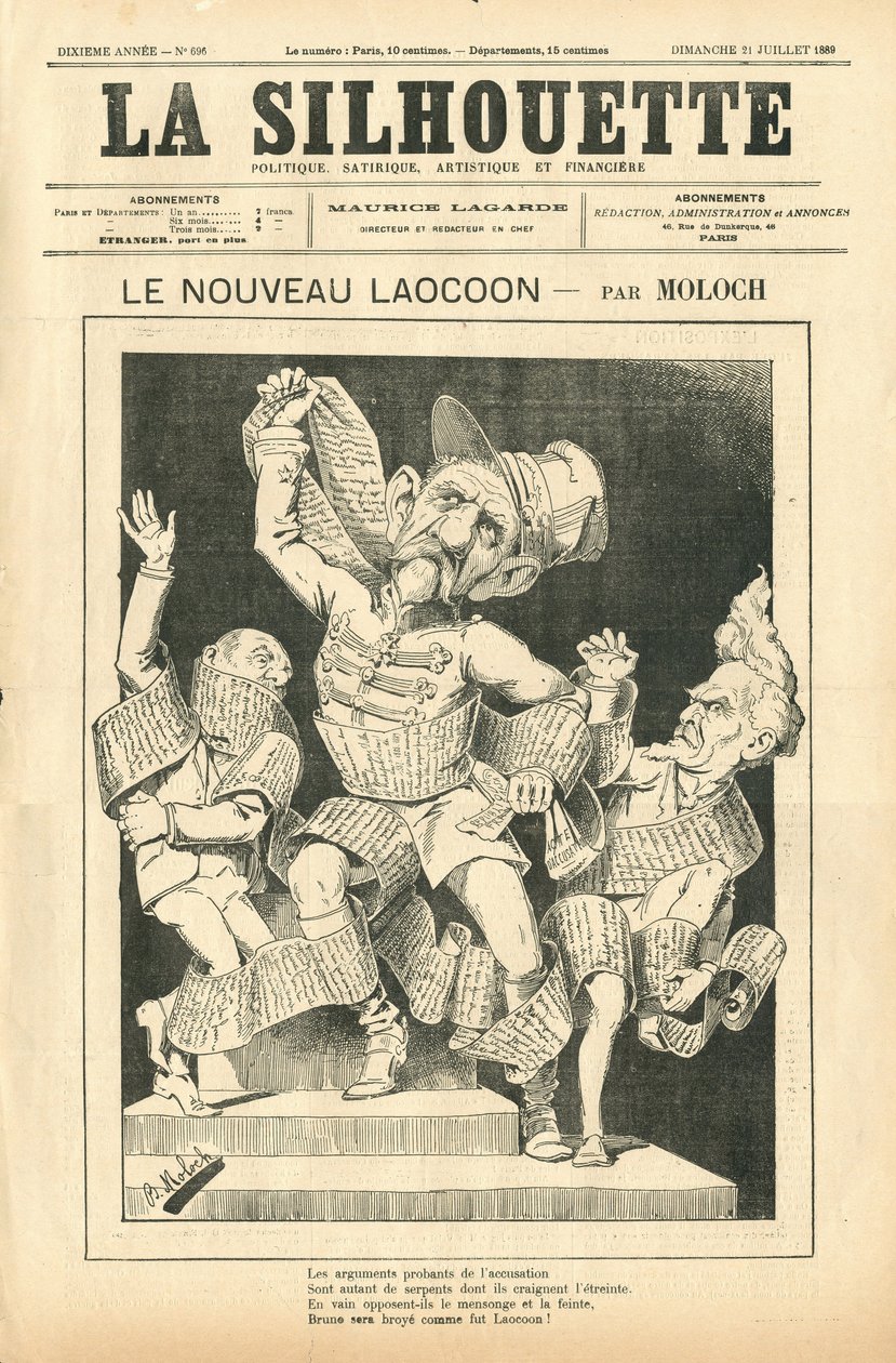 Cover von „The Silhouette“ von Moloch