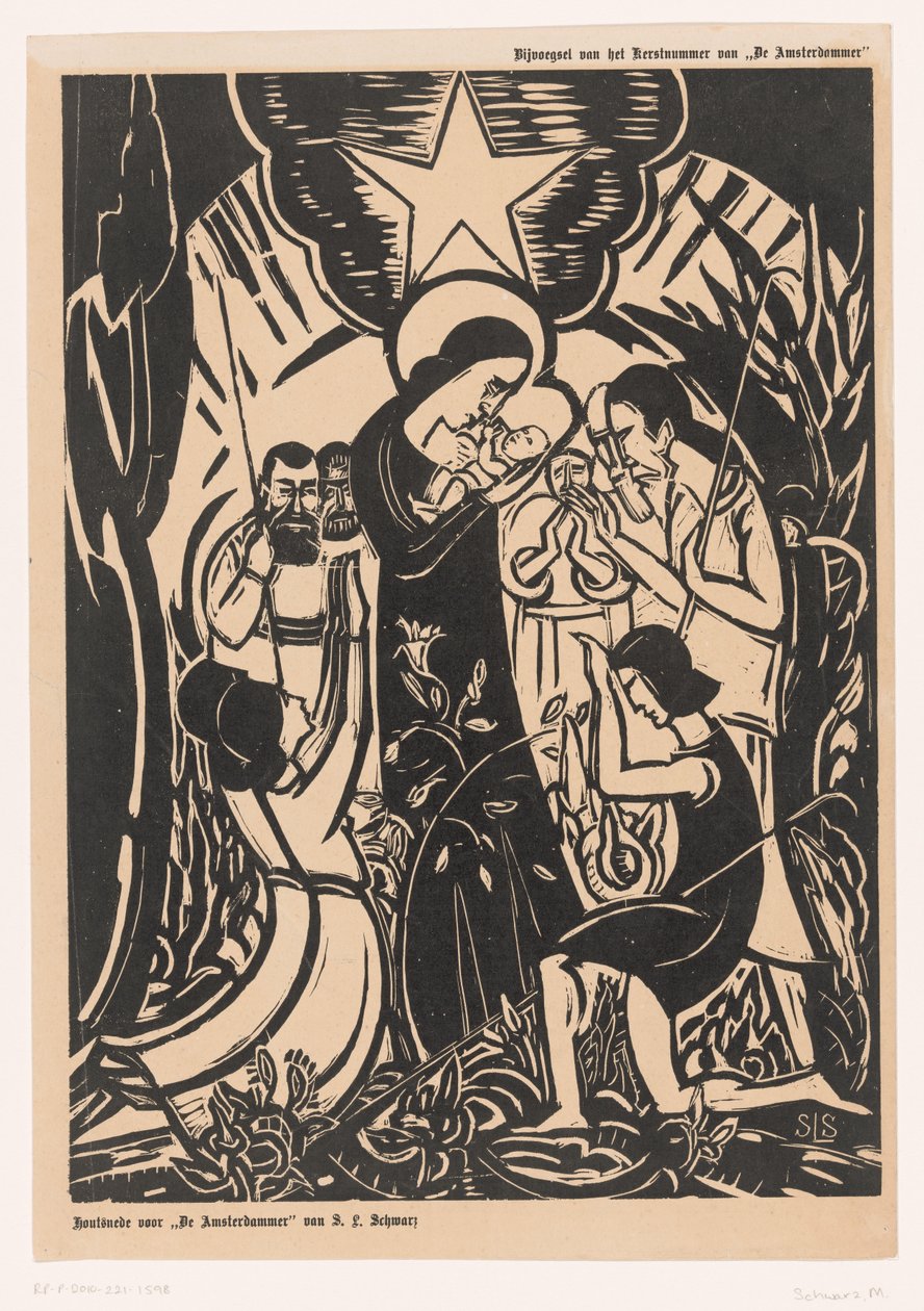 Anbetung der Hirten von Mommie Schwarz (signed by artist)