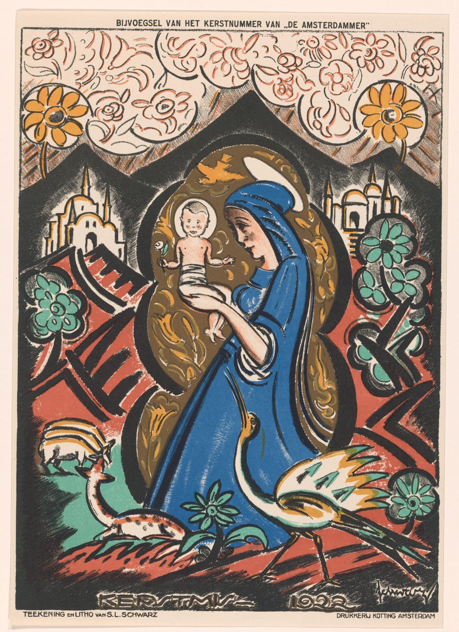 Maria mit Kind von Mommie Schwarz