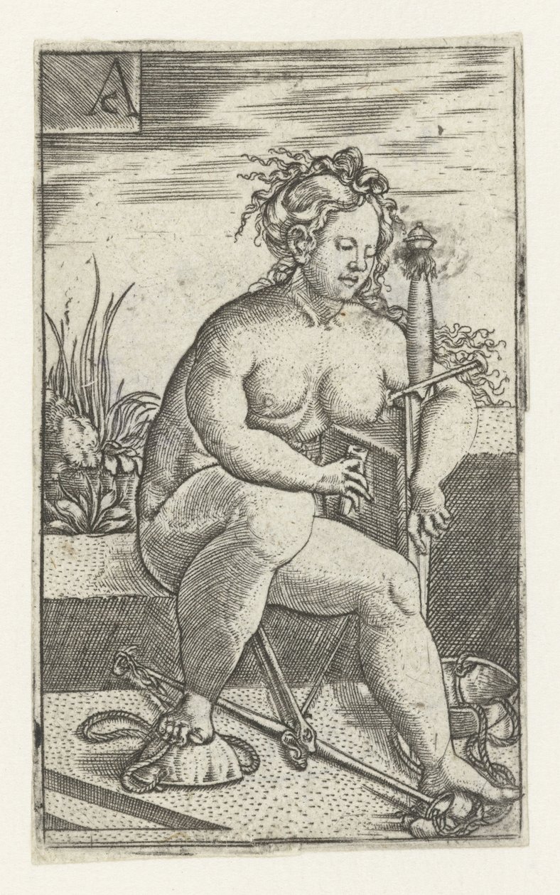 Gerechtigkeit (Justitia) von Monogrammist AC