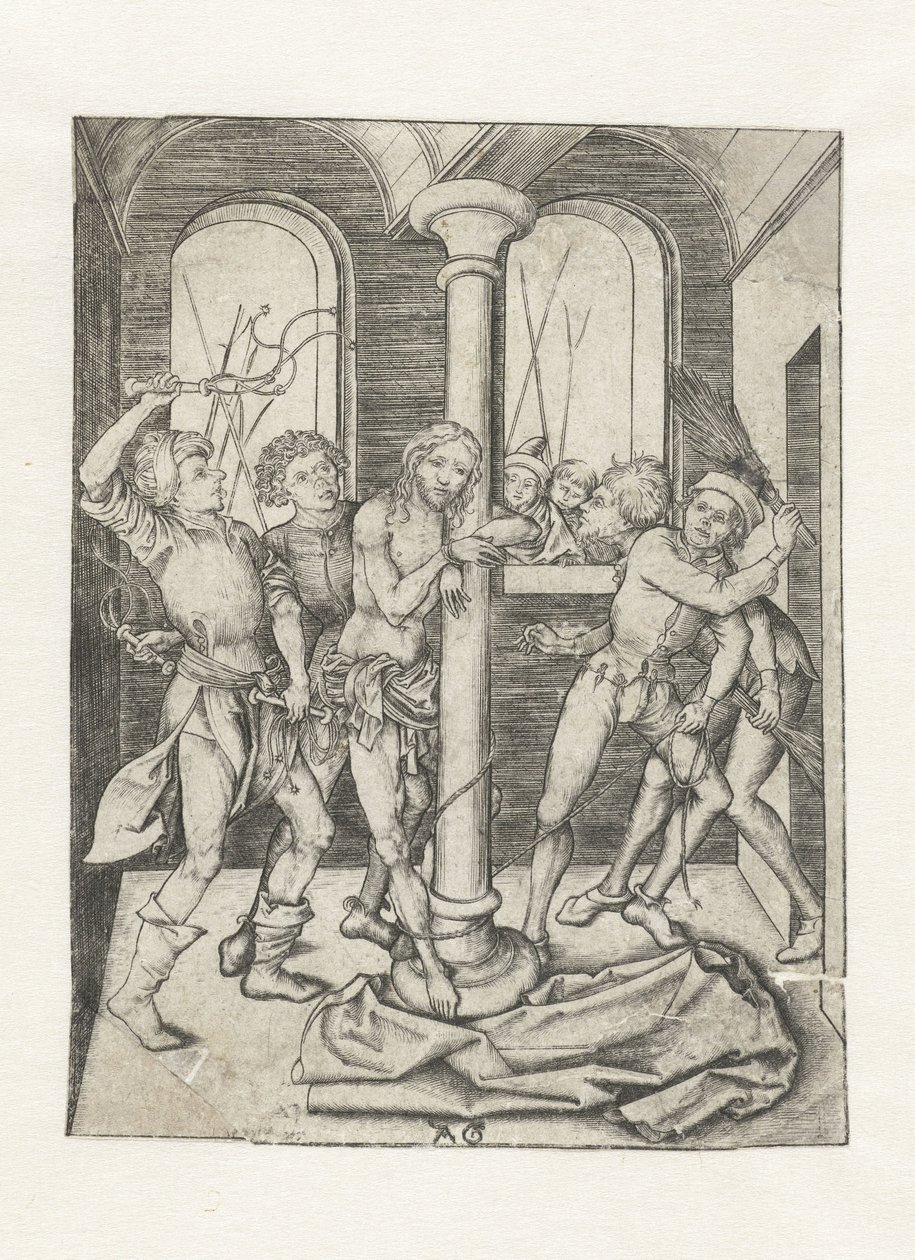 Geißelung Christi (Passionsgeschichte) von Monogrammist AG