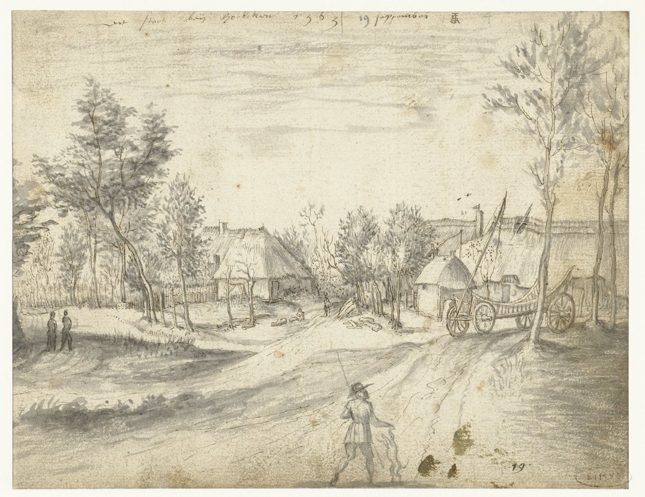 Landschaft bei Antwerpen von Monogrammist IVLER