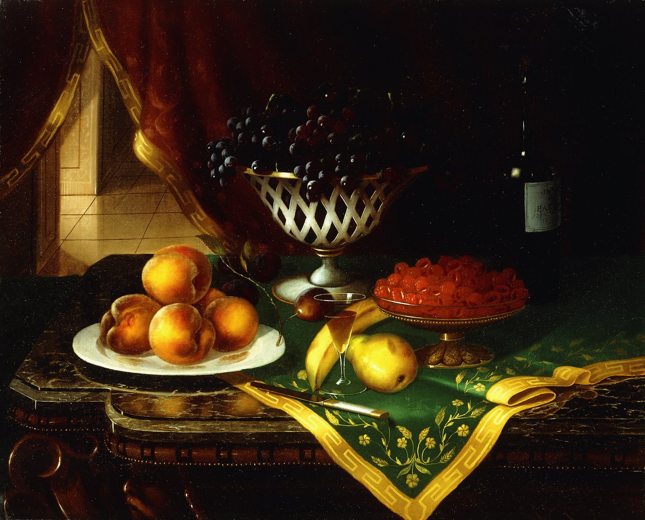 Der Desserttisch, 1873 von Morston Constantine Ream