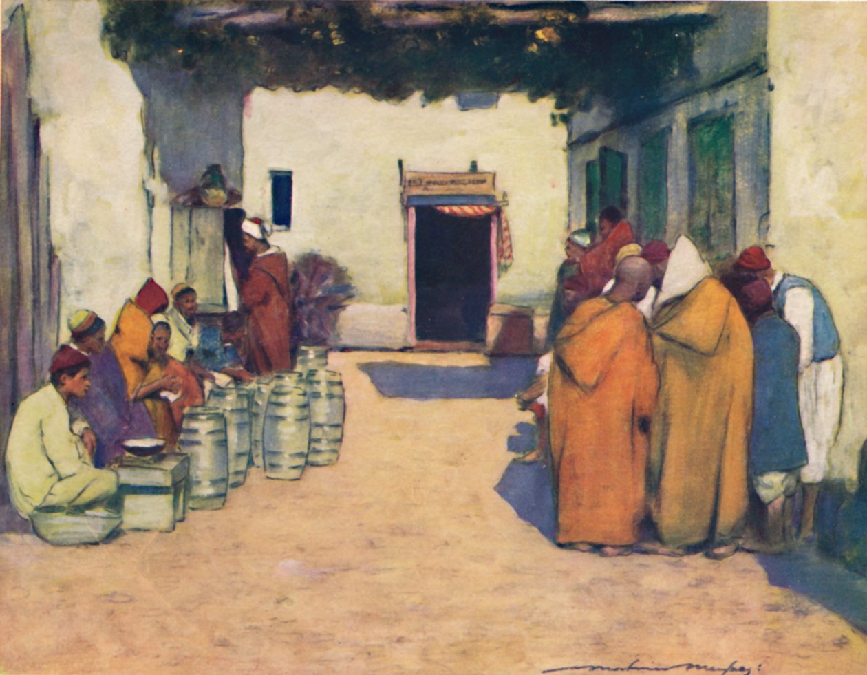 Ein Hof, 1903 von Mortimer L Menpes
